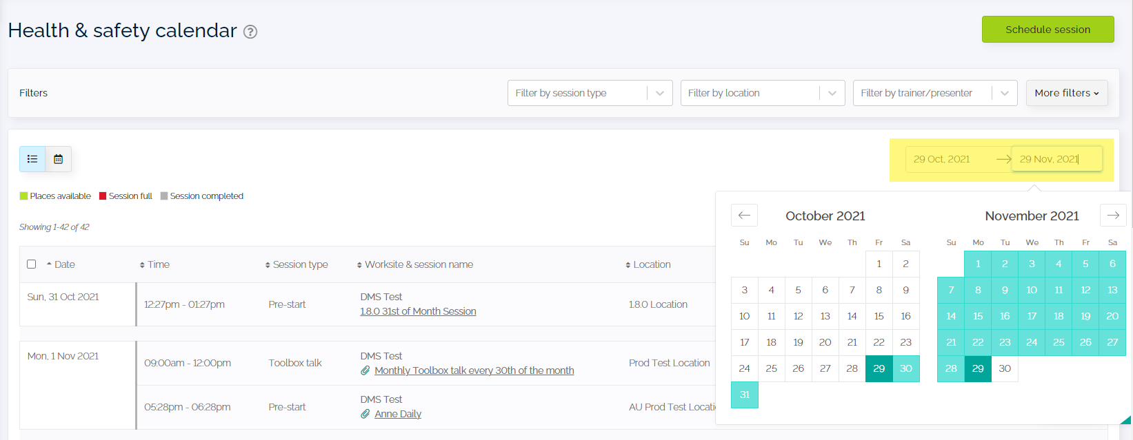 2._Work_with_list_of_sessions_-_date_filter_-_highlighted.png